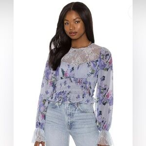 Free People Daphne Blouse